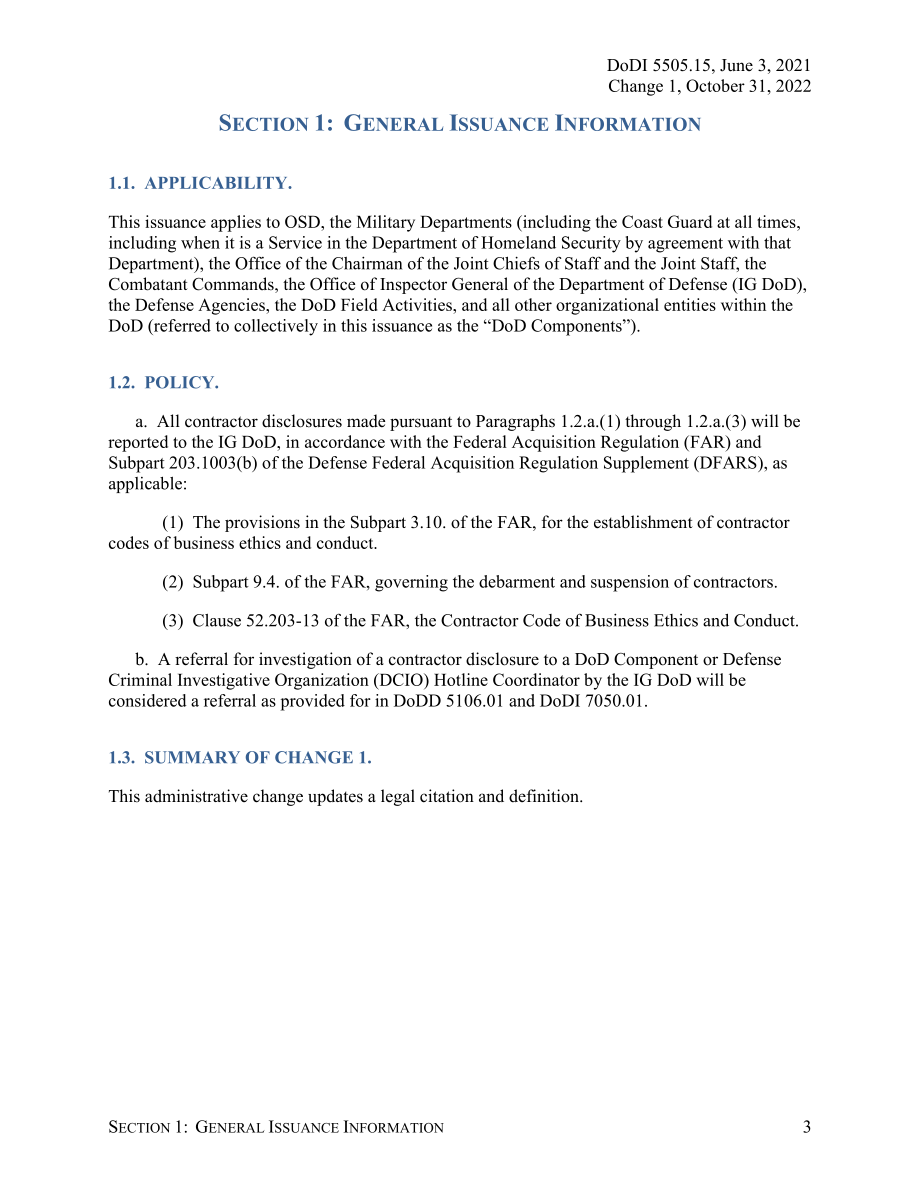 DoDI 5505.15 国防部承包商披露计划.pdf_第3页