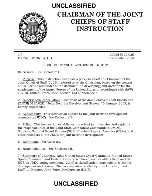 CJCSI 5120.02E 联合条令制定系统.pdf