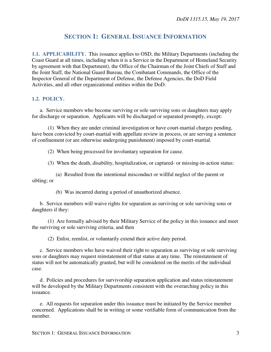 DoDI 1315.15 生存分离政策.pdf_第3页