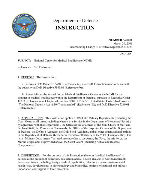 DoDI 6420.01 国家医学情报中心（NCMI）.pdf