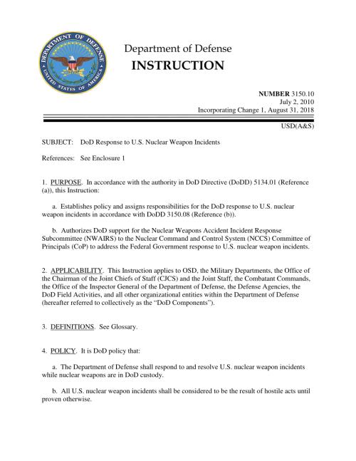 DoDI 3150.10 国防部对美国核武器事件的回应.pdf