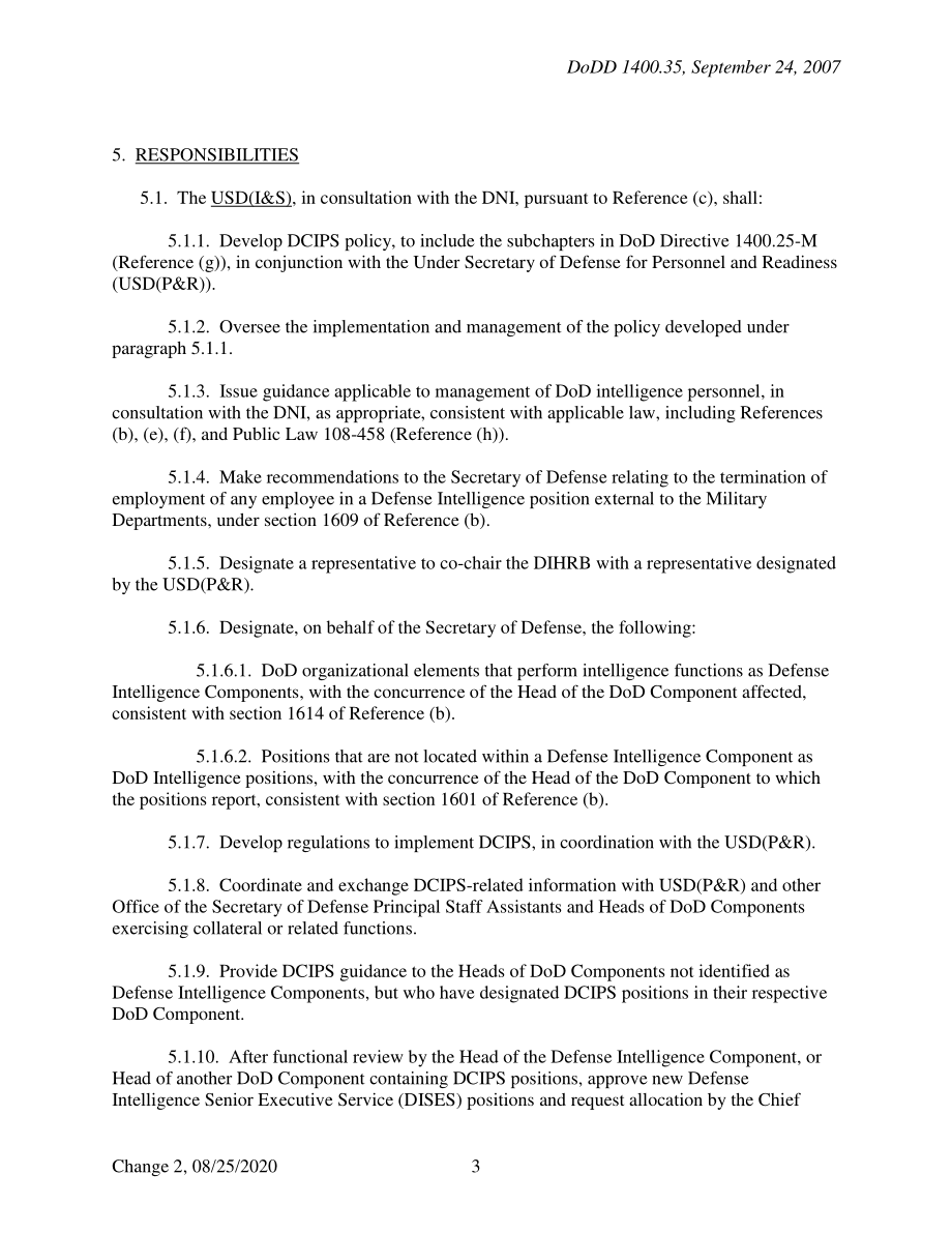 DoDD 1400.35 国防文职情报人员系统（DCIPS）.pdf_第3页
