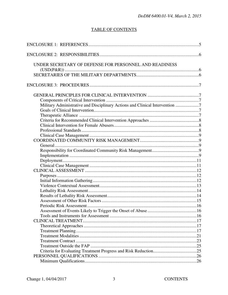 DoDM 6400.01 Volume 4 家庭倡导计划（FAP）：被报告为家庭虐待者的临床干预指南.pdf_第3页