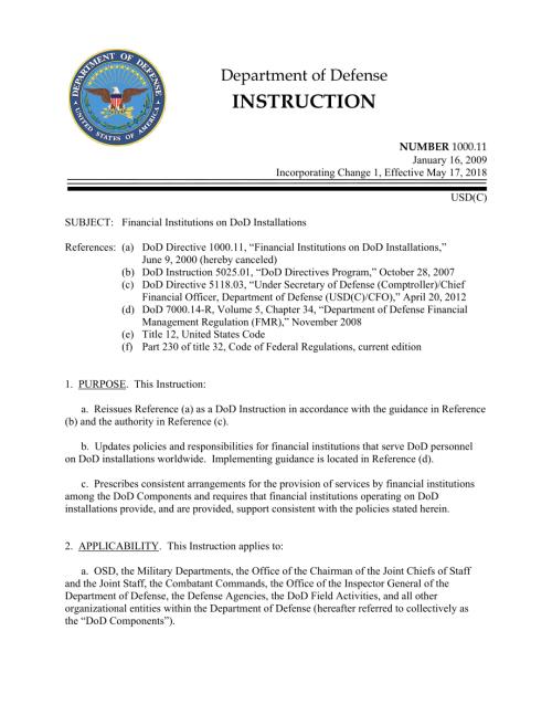 DoDI 1000.11 金融机构对国防部设施的看法.pdf