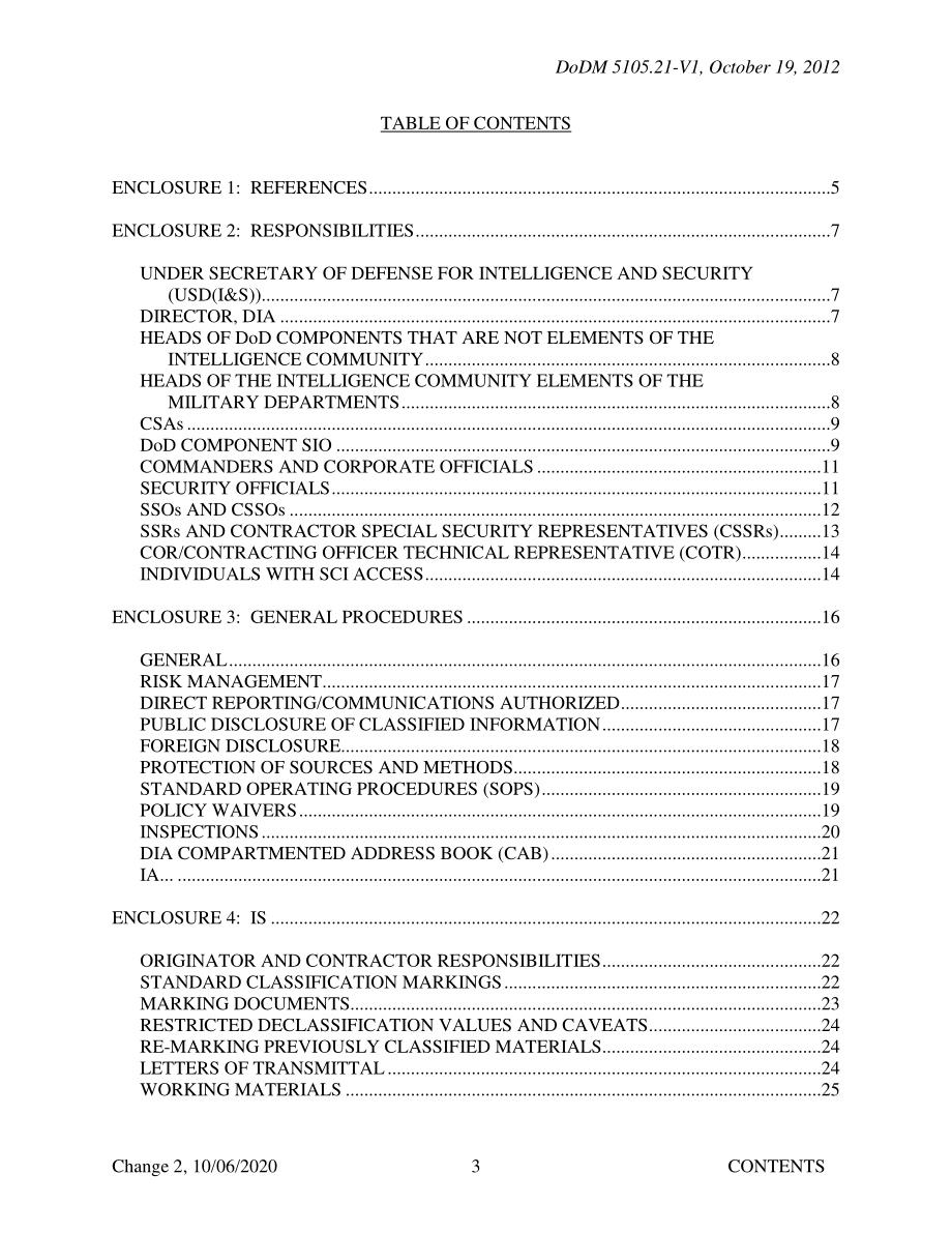 DoDM 5105.21Volume 1 敏感分隔信息（SCI）行政安全手册：信息管理和信息系统安全.pdf_第3页