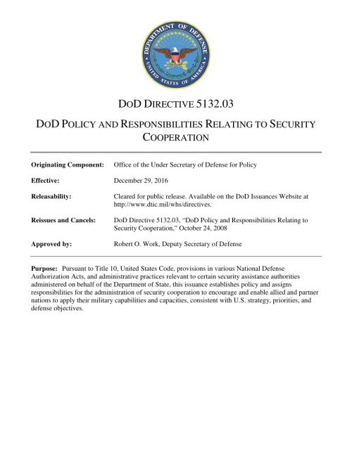 DoDD 5132.03 国防部有关安全合作的政策和责任.pdf