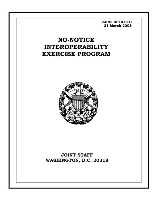 CJCSI 3510.01D 无通知互操作性演习计划.pdf