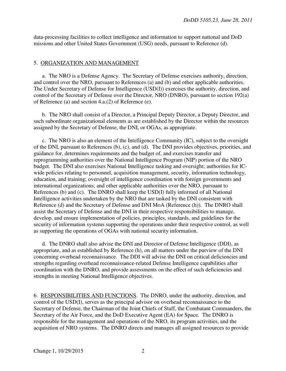 DoDD 5105.23 国家侦察局（NRO）.pdf_第2页