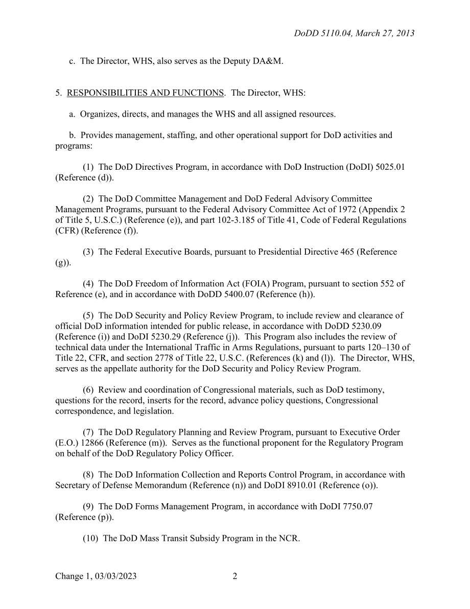 DoDD 5110.04 华盛顿总部服务（WHS）.pdf_第2页
