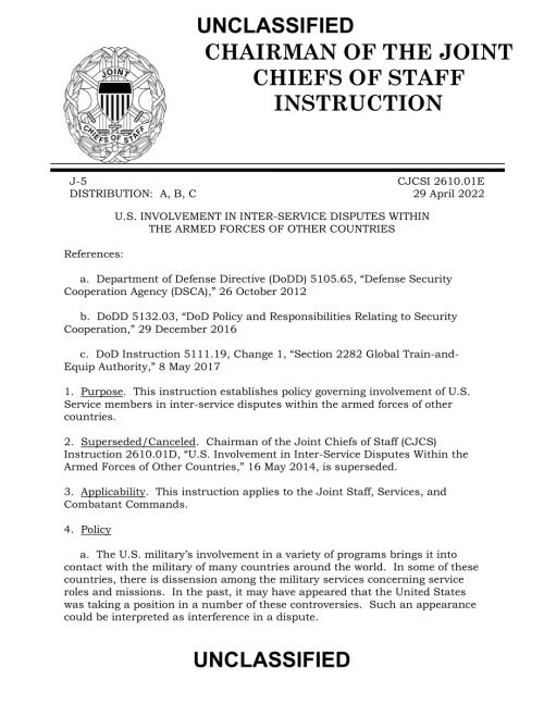 CJCSI 2610.01E US参与其他国家武装部队内部的军种间争端.pdf