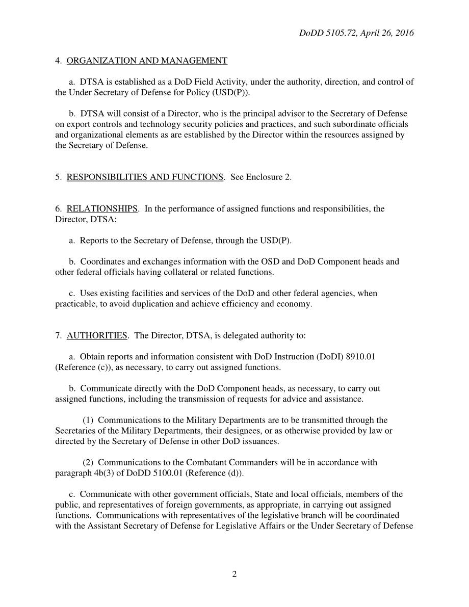 DoDD 5105.72 国防技术安全管理局（DTSA）.pdf_第2页