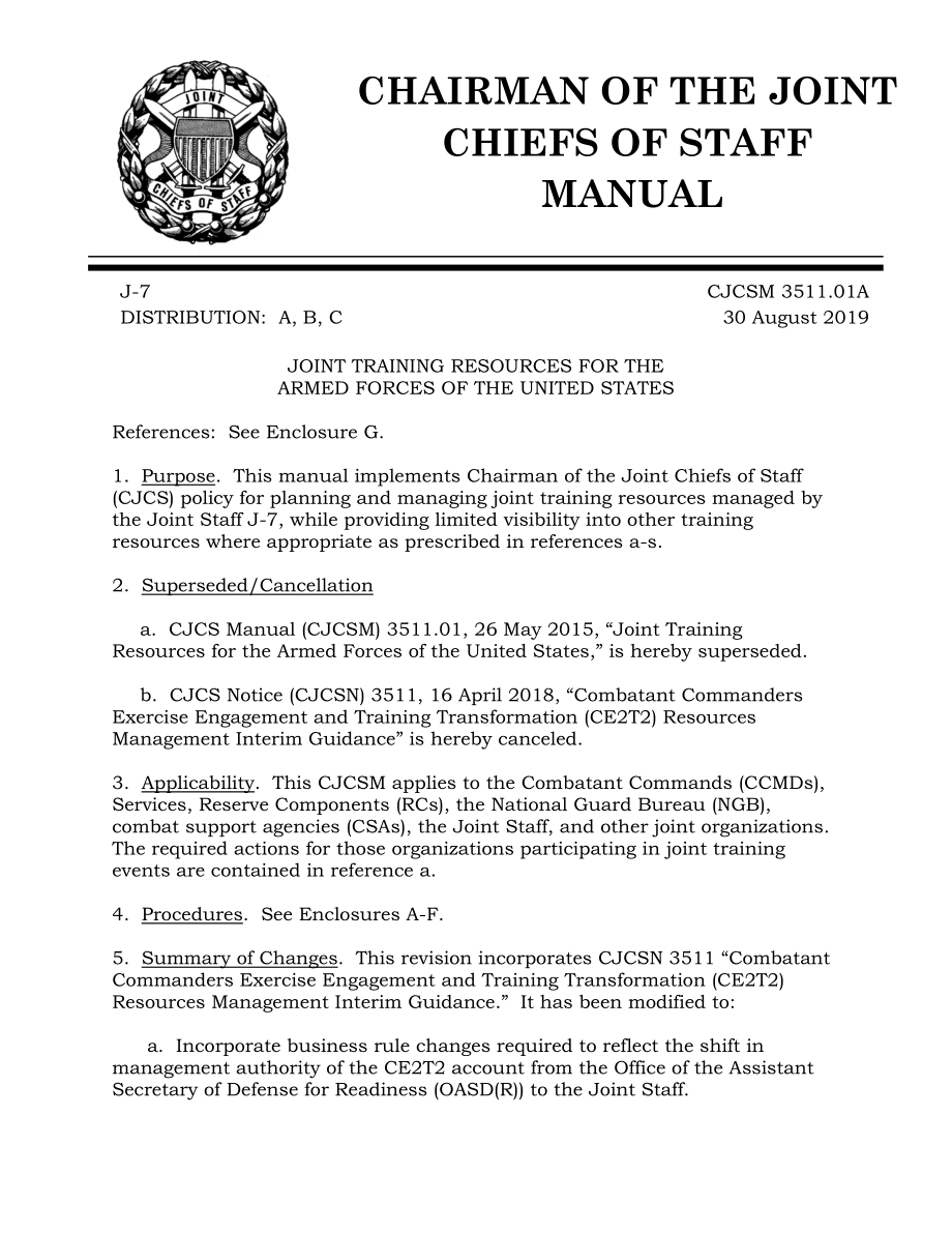 CJCSM 3500.12A 指挥官和参谋的联合人员救援教育和训练标准.pdf_第3页