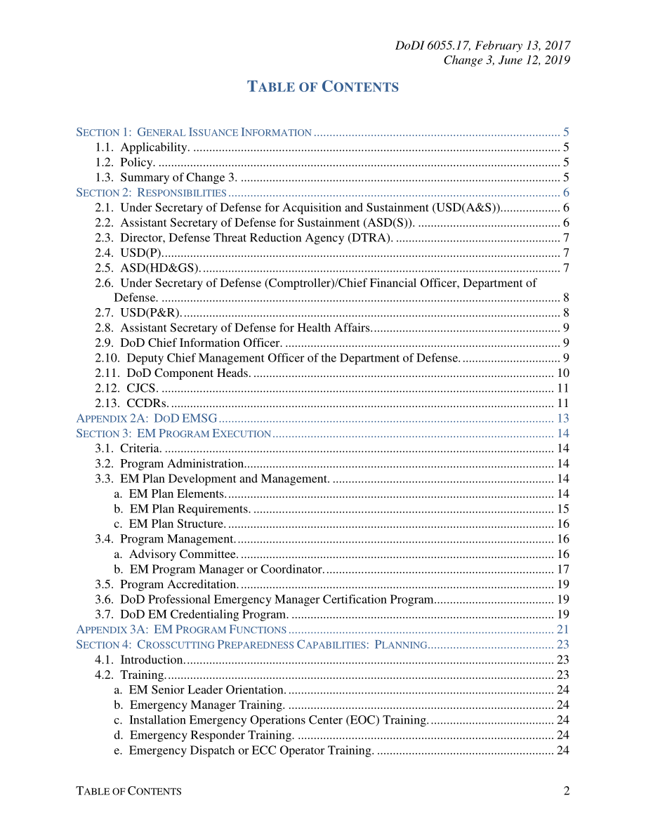 DoDI 6055.17 国防部应急管理（EM）计划.pdf_第2页