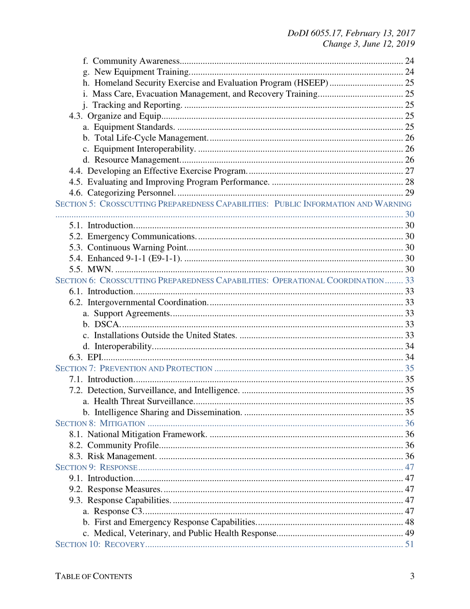DoDI 6055.17 国防部应急管理（EM）计划.pdf_第3页