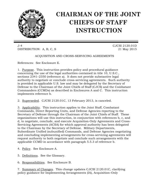 CJCSI 2120.01D 采办和跨军种协议.pdf