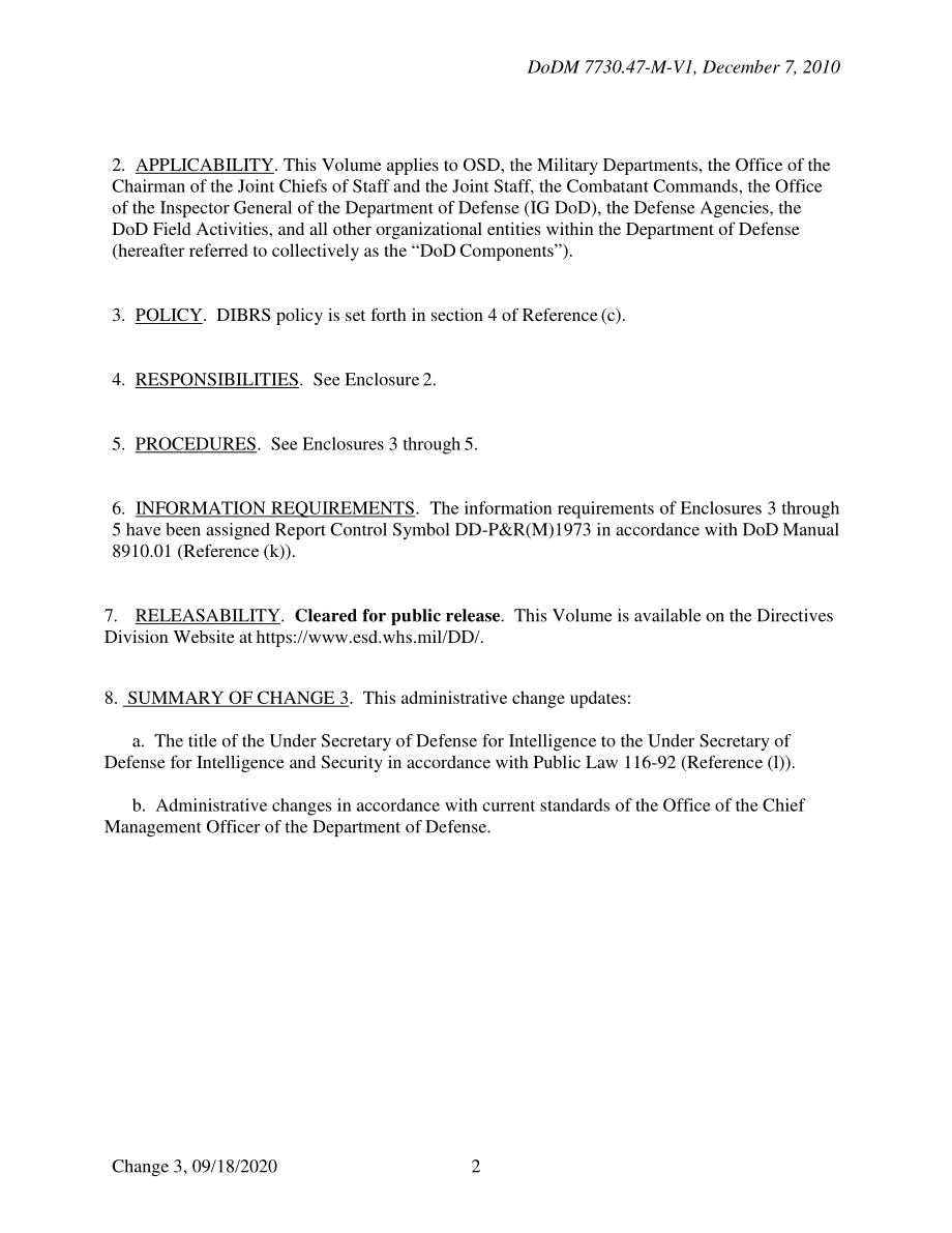 DoD 7730.47-M Volume 1 基于国防事件的报告系统（DIBRS）：数据段和元素.pdf_第2页