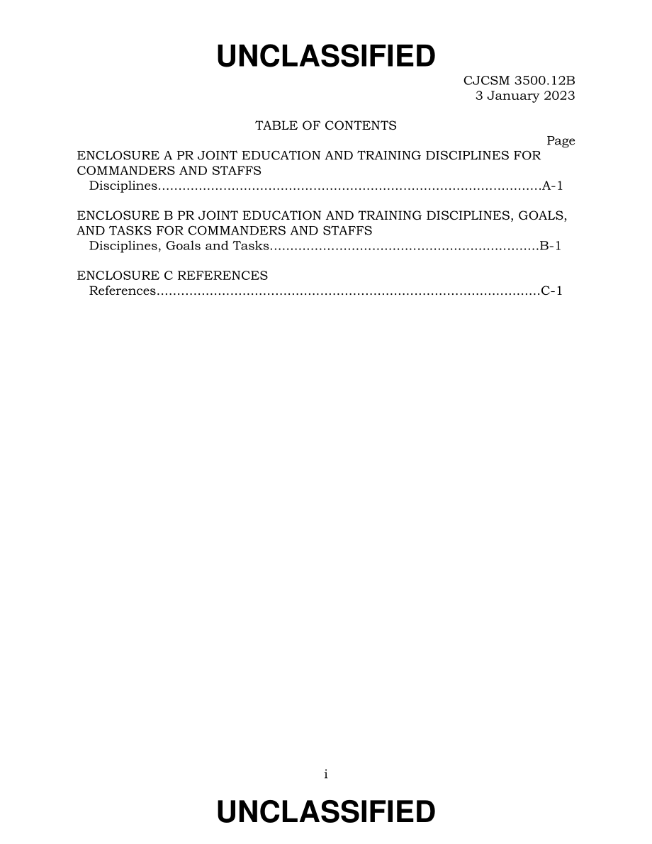 CJCSM 3500.12B 人员恢复指挥官和工作人员联合教育和培训标准.pdf_第3页