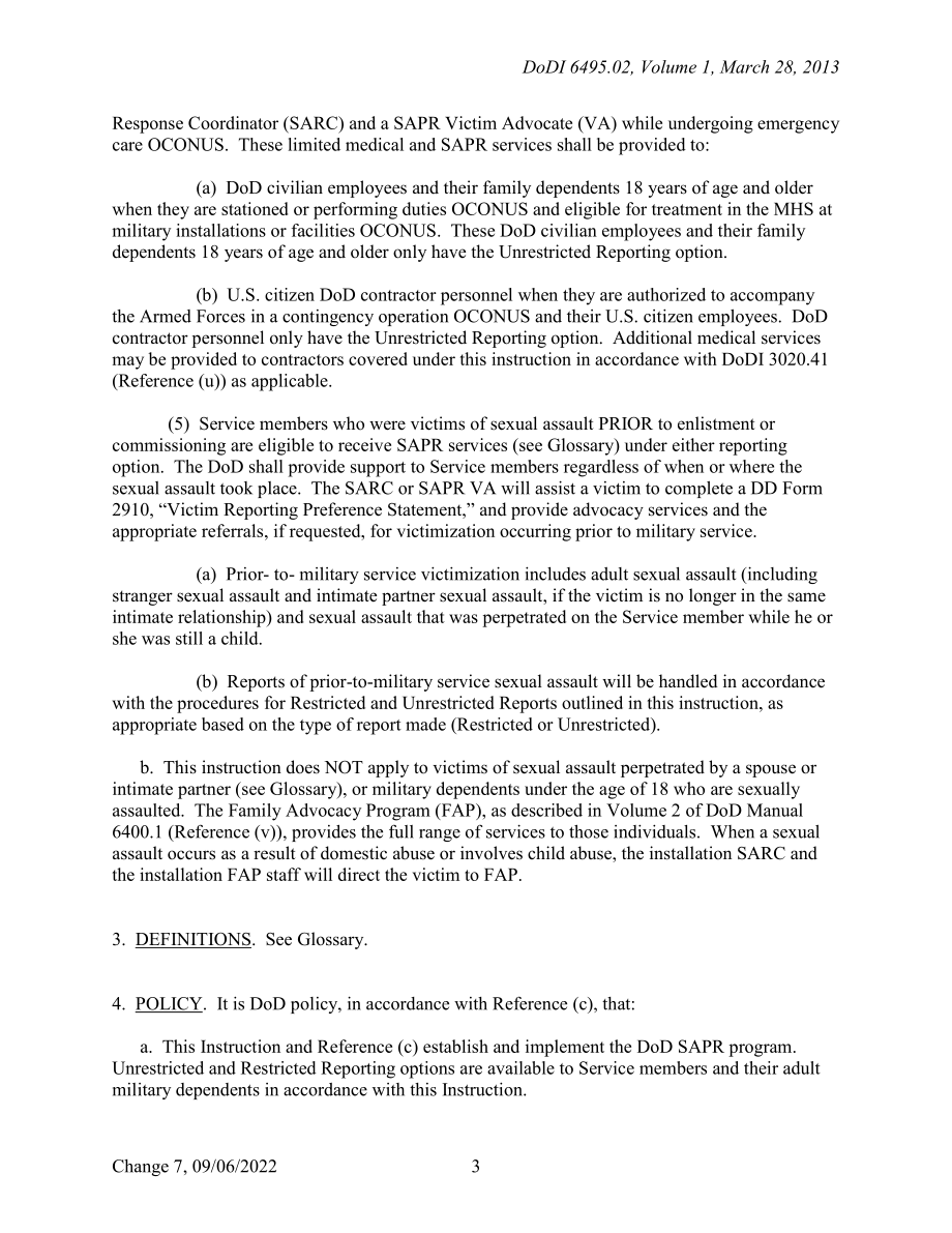 DoDI 6495.02 Volume 1 性侵犯预防和应对：程序程序.pdf_第3页