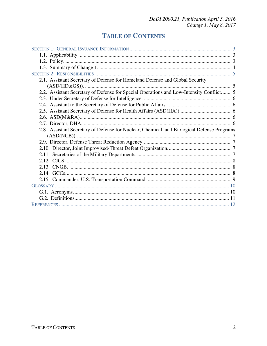 DoDI 2000.21 国防部支持国际化学、生物、辐射和核（CBRN）事件.pdf_第2页