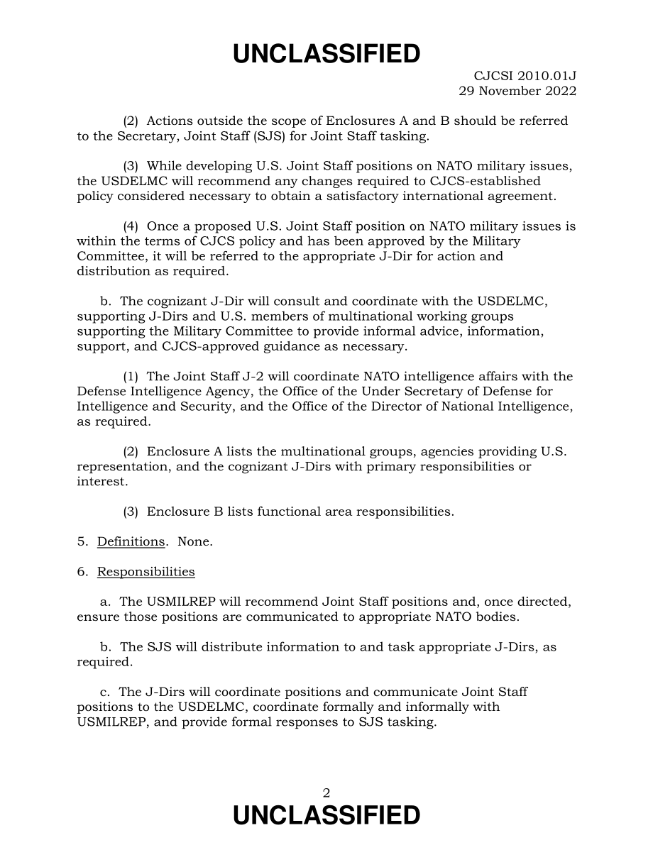 CJCSI 2010.01J 北约军事委员会军事事务行为相关程序.pdf_第2页