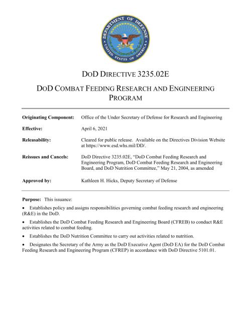 DoDD 3235.02E 国防部战斗补给研究和工程计划.pdf