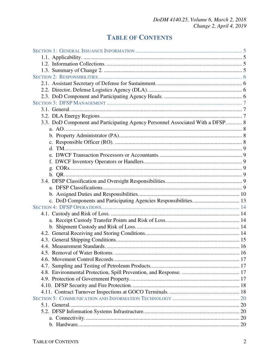 DoDM 4140.25 Volume 6 国防部能源商品管理：国防燃料支援点（DFSP）管理.pdf_第2页