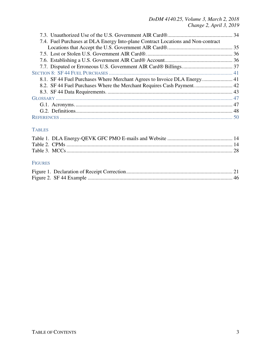 DoDM 4140.25 Volume 3 美国国防部能源商品管理：燃油卡.pdf_第3页