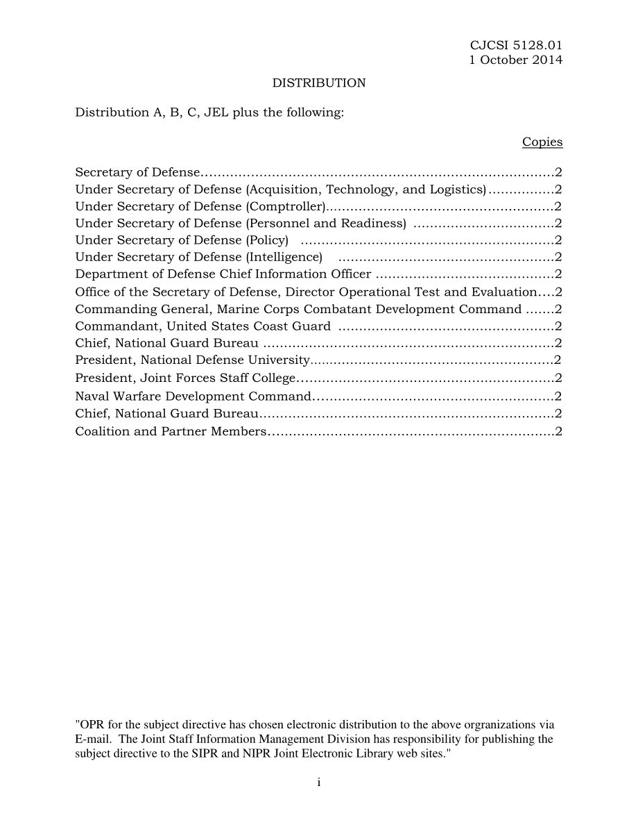 CJCSI 5128.01  使命伙伴环境执行指导委员会（MPE ESC）治理和管理.pdf_第3页