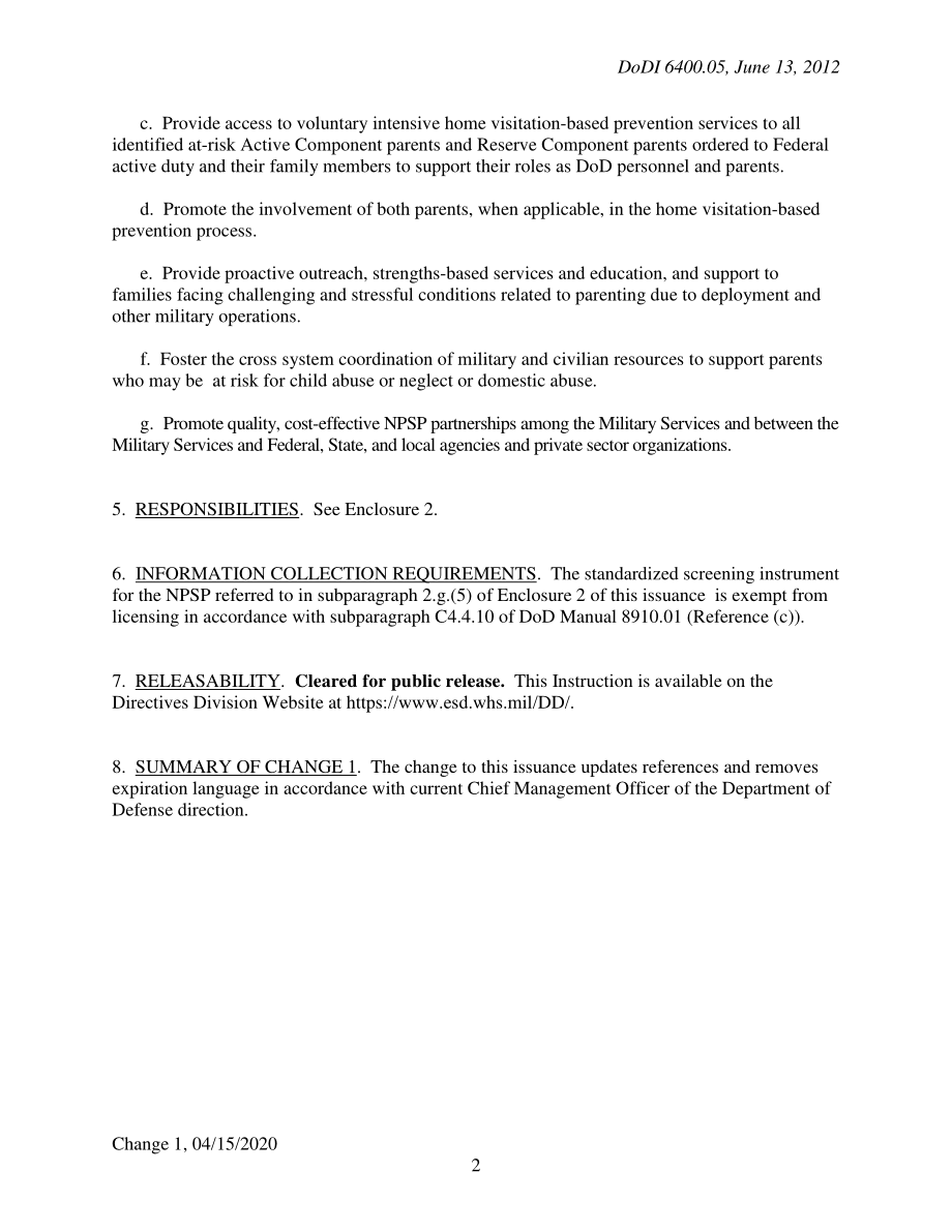 DoDI 6400.05 新的家长支持计划（NPSP）.pdf_第2页
