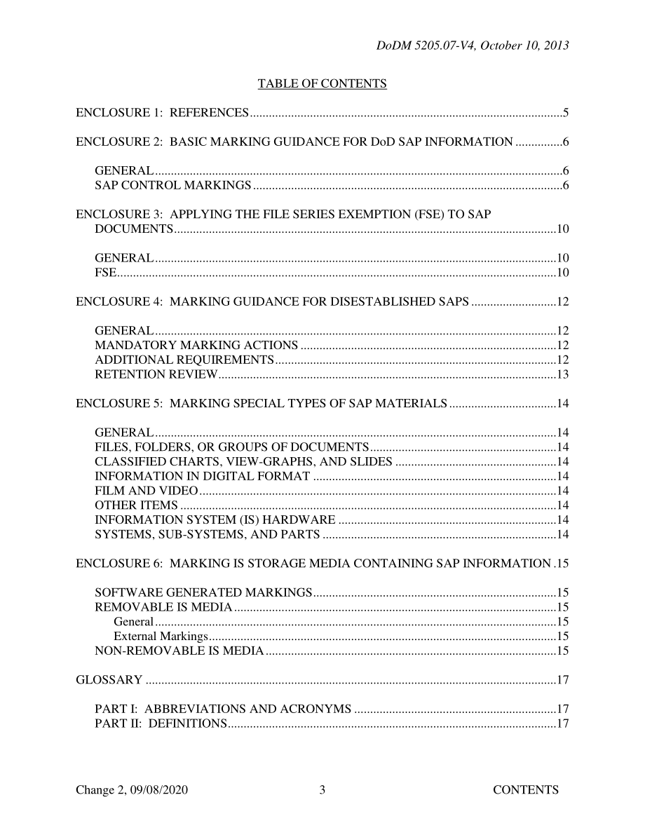 DoDM 5205.07 Volume 4 特殊访问计划（SAP）安全手册：标记.pdf_第3页