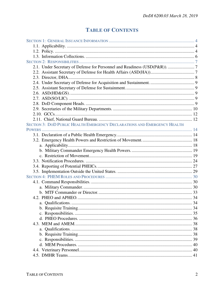 DoDI 6200.03 国防部内部的公共卫生应急管理（PHEM）.pdf_第2页