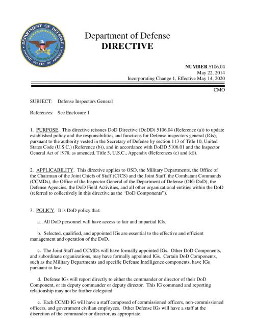DoDD 5106.04 国防监察长.pdf