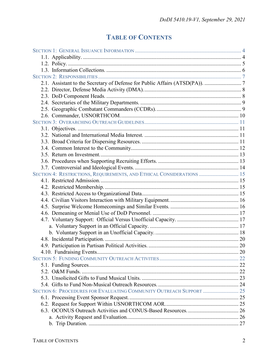 DoDI 5410.19 Volume 1 社区外展活动：政策概述和评估程序.pdf_第2页