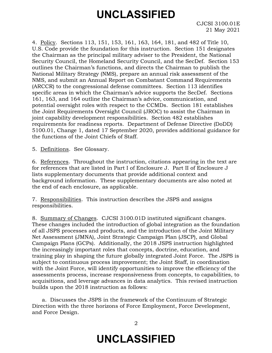 CJCSI 3100.01E 联合战略规划系统.pdf_第3页