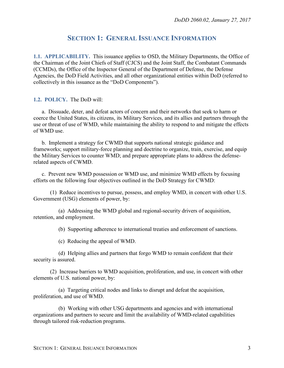 DoDD 2060.02 国防部打击大规模杀伤性武器（WMD）政策.pdf_第3页