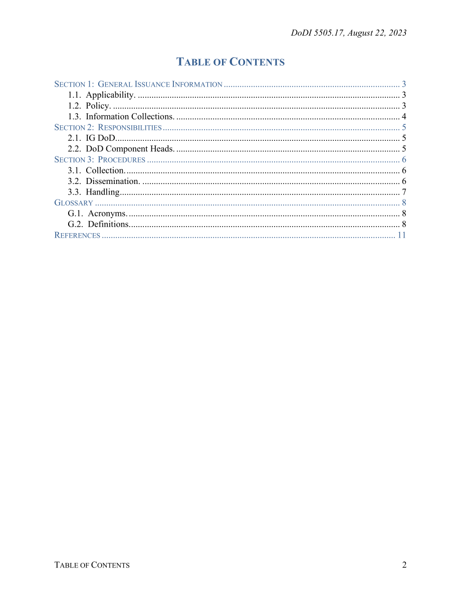 DoDI 5505.17 国防部执法活动的个人身份信息和执法信息处理.pdf_第2页