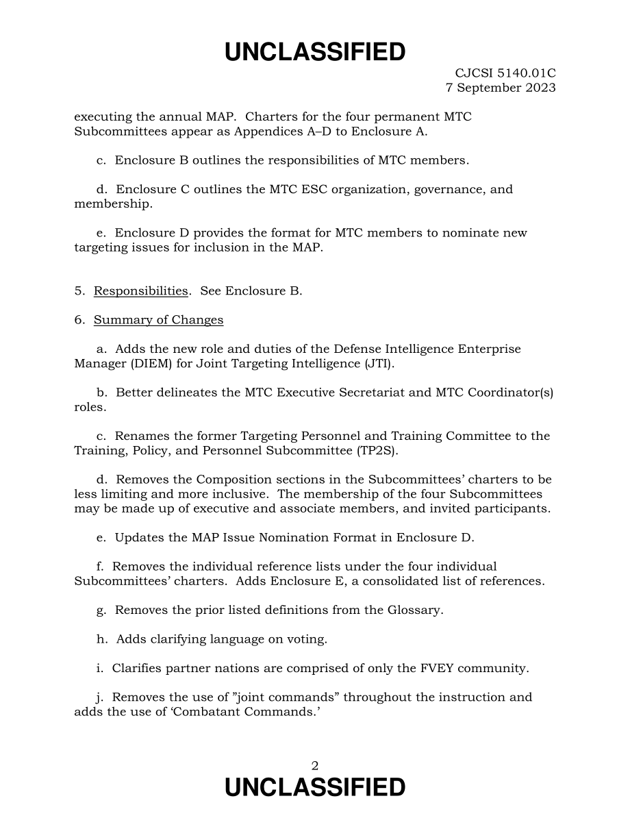 CJCSI 5140.01C 军事目标委员会治理和管理.pdf_第2页