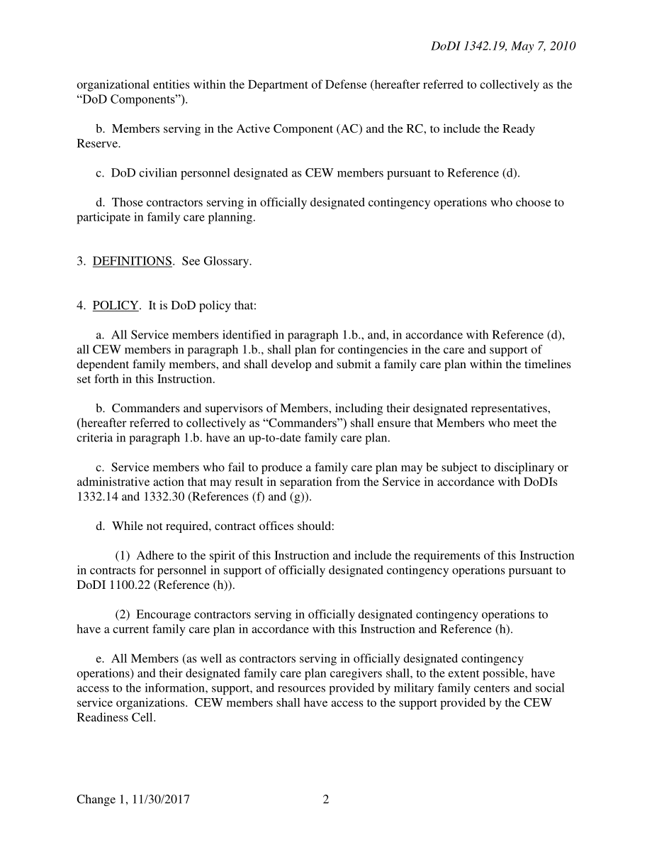 DoDI 1342.19 家庭护理计划.pdf_第2页