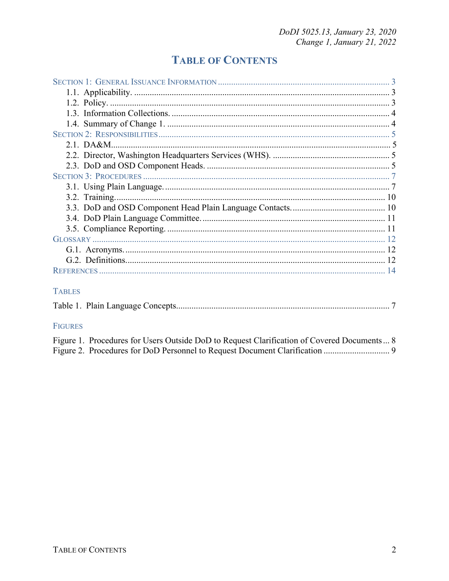 DoDI 5025.13 国防部通俗语言计划.pdf_第2页