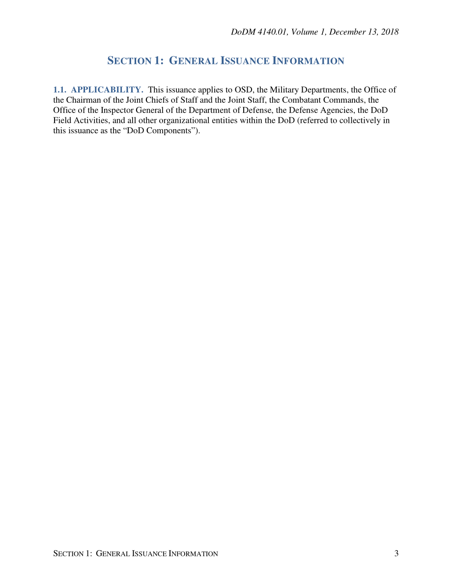 DoDM 4140.01 Volume 1 国防部供应链物资管理程序：操作要求.pdf_第3页