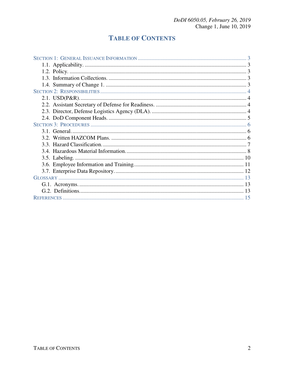DoDI 6050.05 国防部危险通信（HAZCOM）计划.pdf_第2页