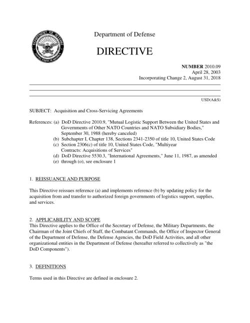 DoDD 2010.09 收购和交叉服务协议.pdf