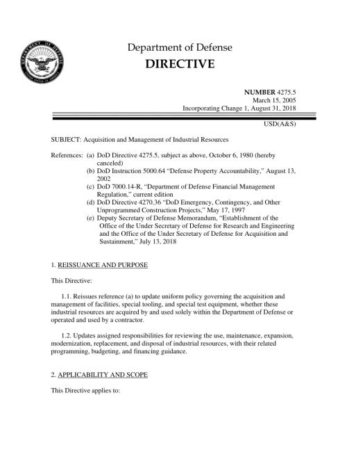 DoDD 4275.5 工业资源的获取与管理.pdf