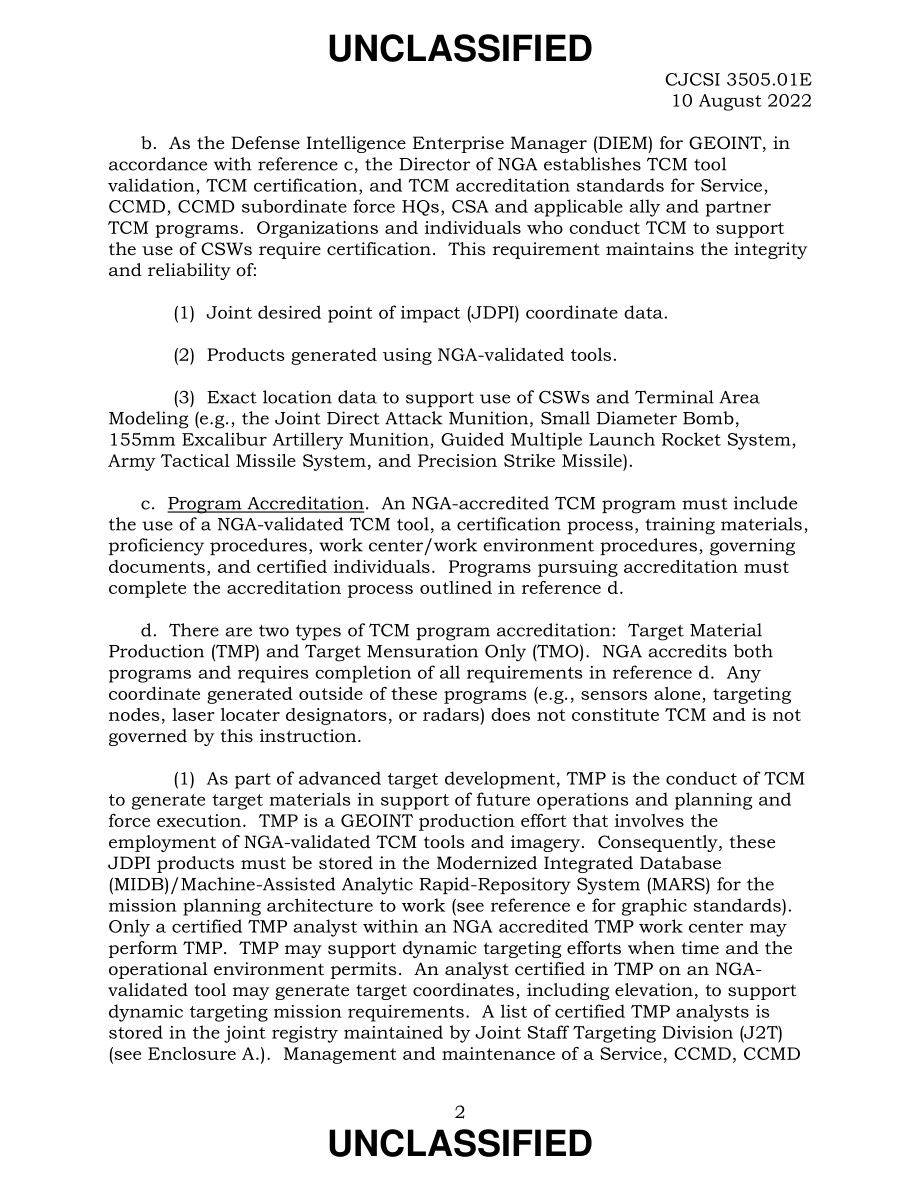 CJCSI 3505.01E 目标坐标测定认证和项目认证.pdf_第2页