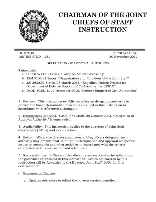 CJCSI 5711.02C 审批权的下放.pdf