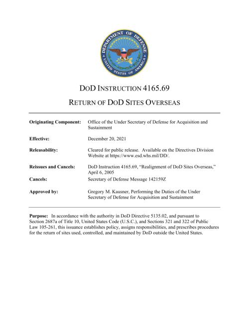 DoDI 4165.69 美国国防部海外基地的归还.pdf