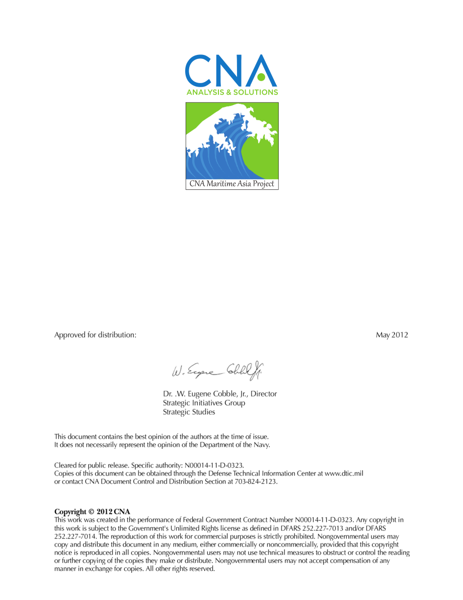 CNA_CNA海洋亚洲项目研讨会一:黄海和东海.pdf_第2页
