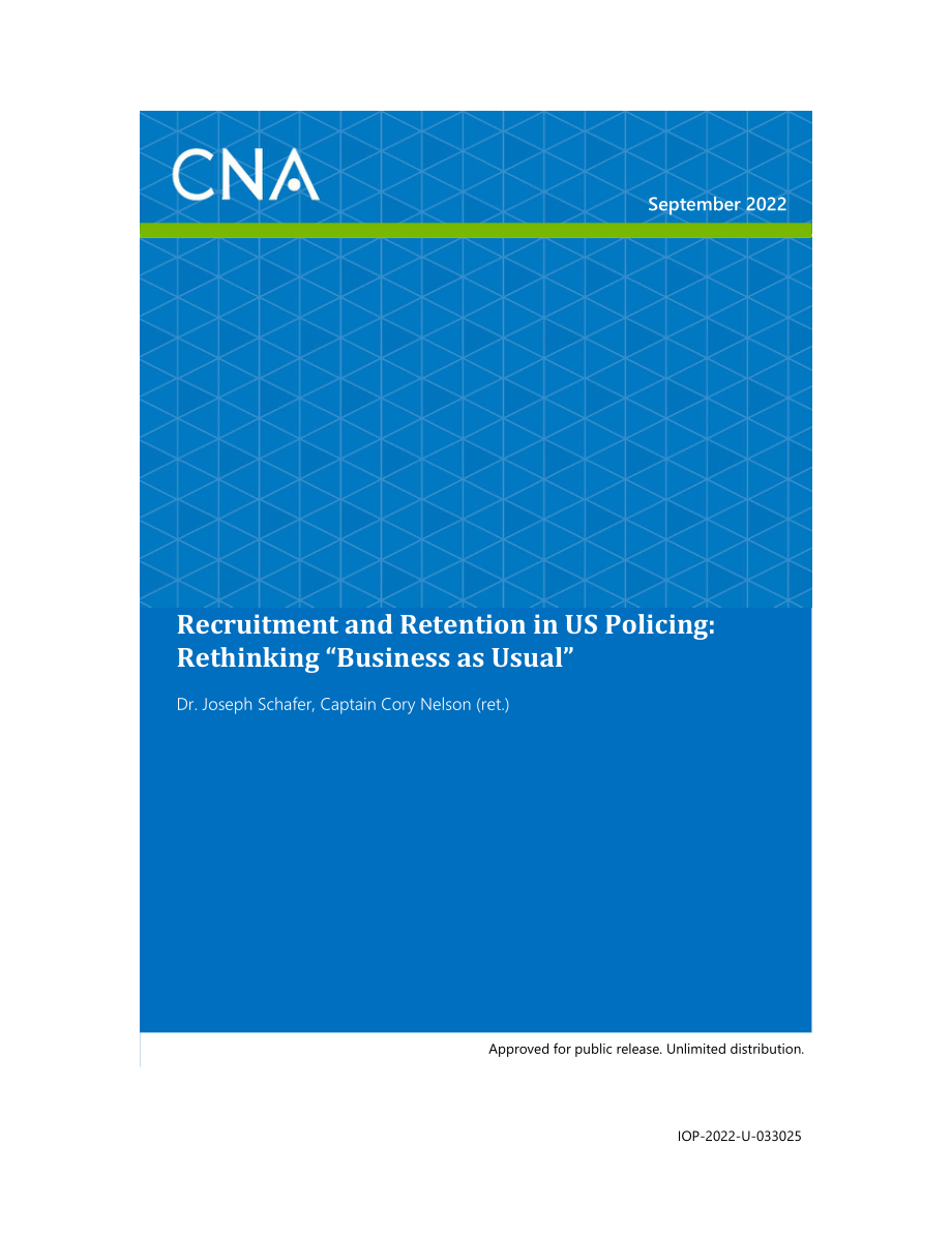 CNA_US警务中的招聘和留用：重新思考“一切照旧”.pdf_第1页