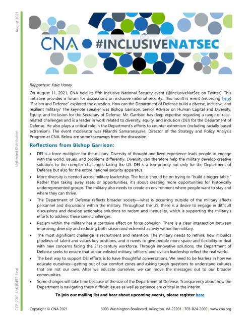 CNA_包容性NatSec：种族主义和防御.pdf