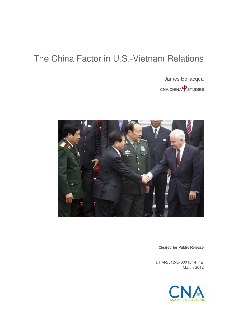 CNA_美越关系中的中国因素.pdf_第1页